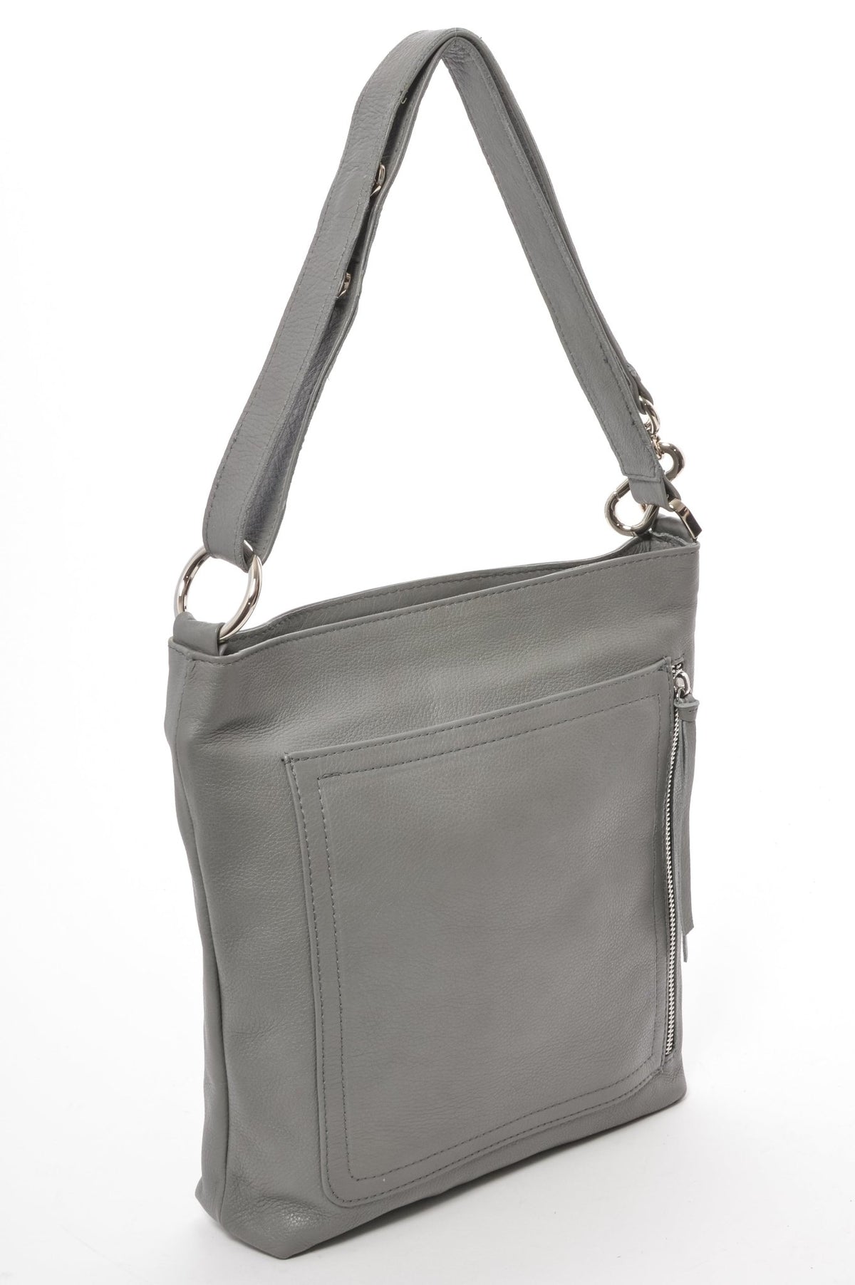 RILEY Medium Grey - Carla Mancini Handbags