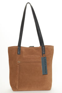 DUSTIN Camel Suede