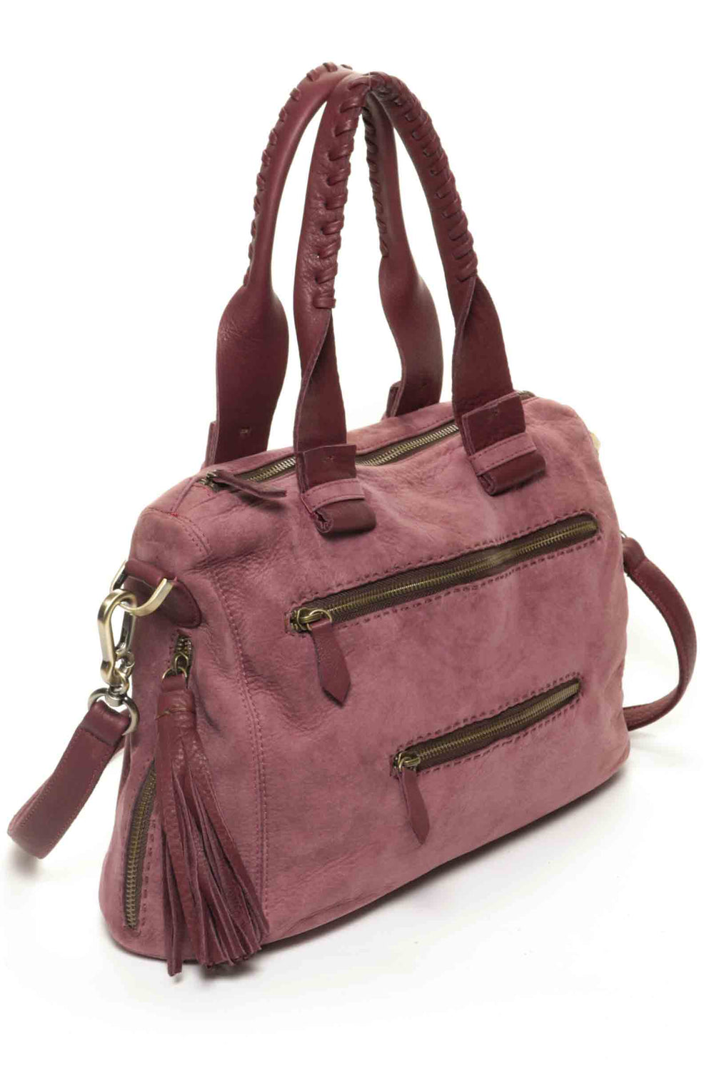 JOEL Merlot Suede