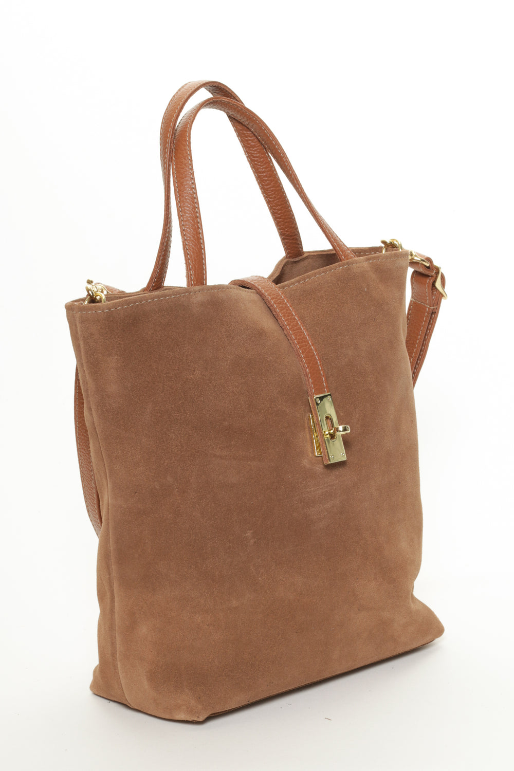 SIENNA Camel Suede