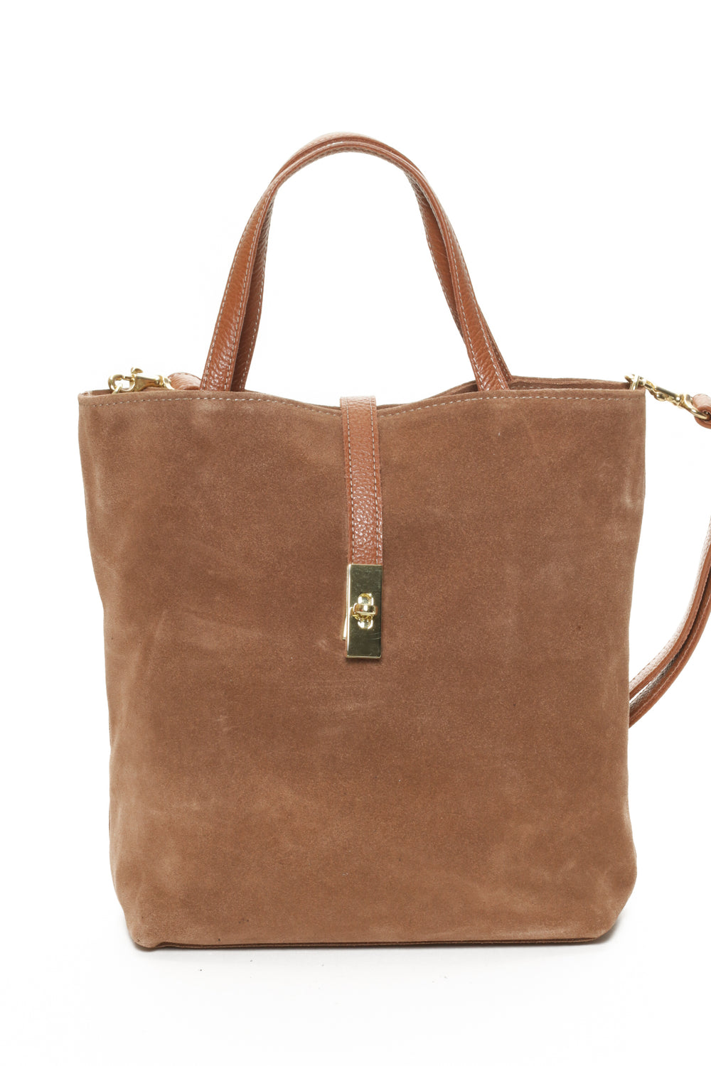 SIENNA Camel Suede