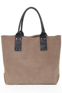 ARMY Taupe Nubuck - Carla Mancini Handbags