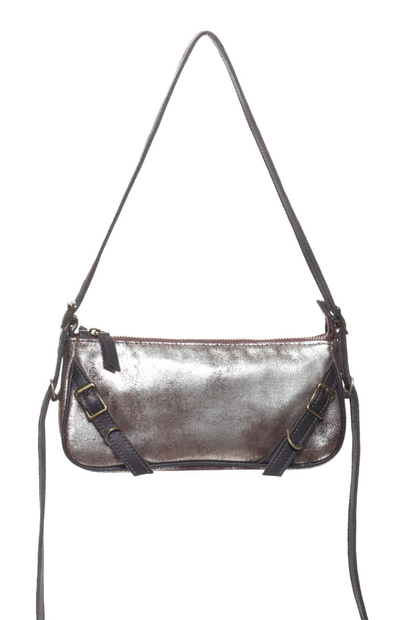 AVA Brown Gold - Carla Mancini Handbags