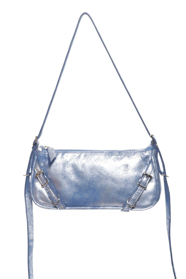 AVA Silver Blue - Carla Mancini Handbags
