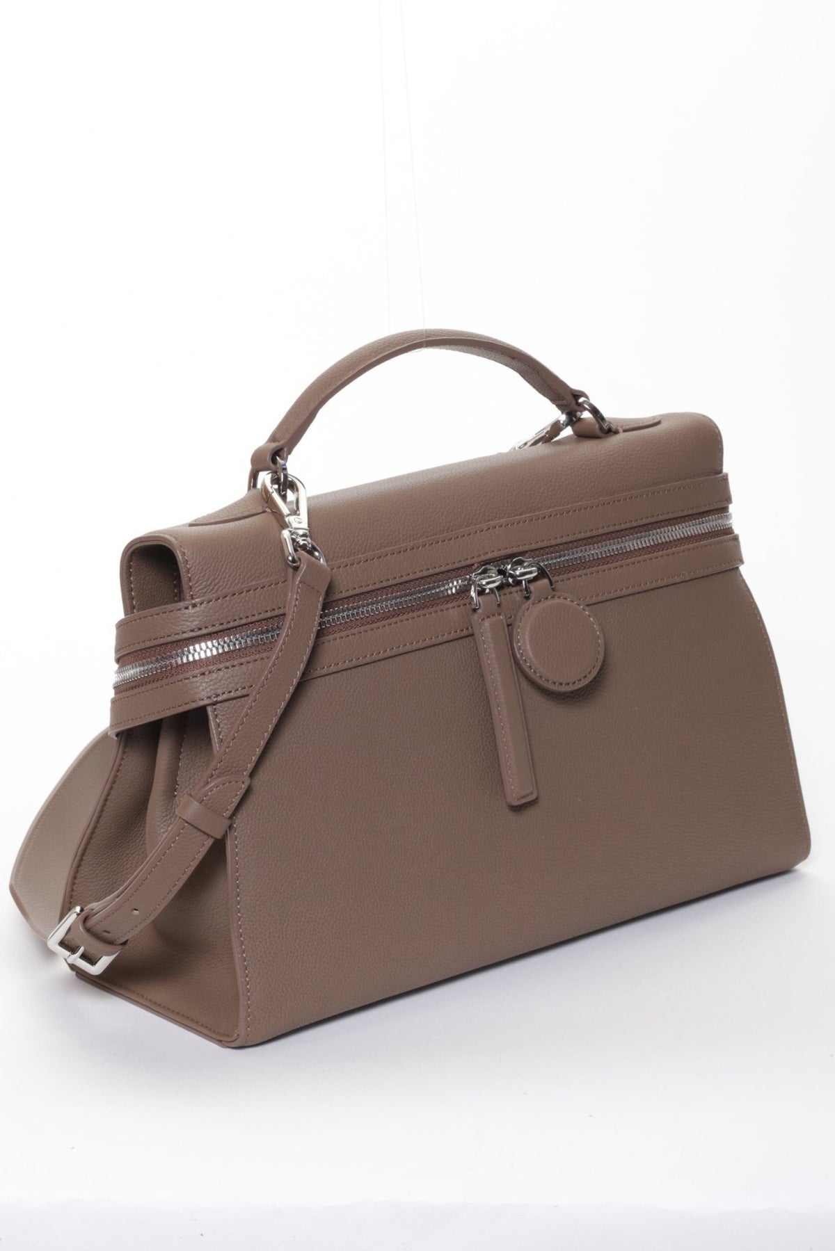 AVA Taupe - Carla Mancini Handbags