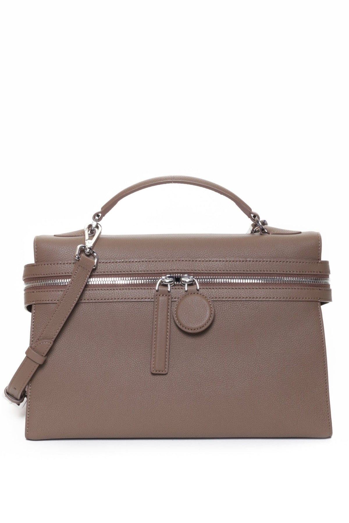 AVA Taupe - Carla Mancini Handbags