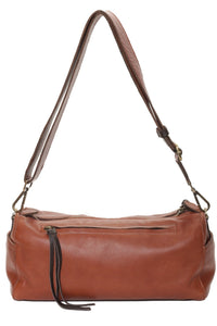AVIVA Vintage Tan - Carla Mancini Handbags