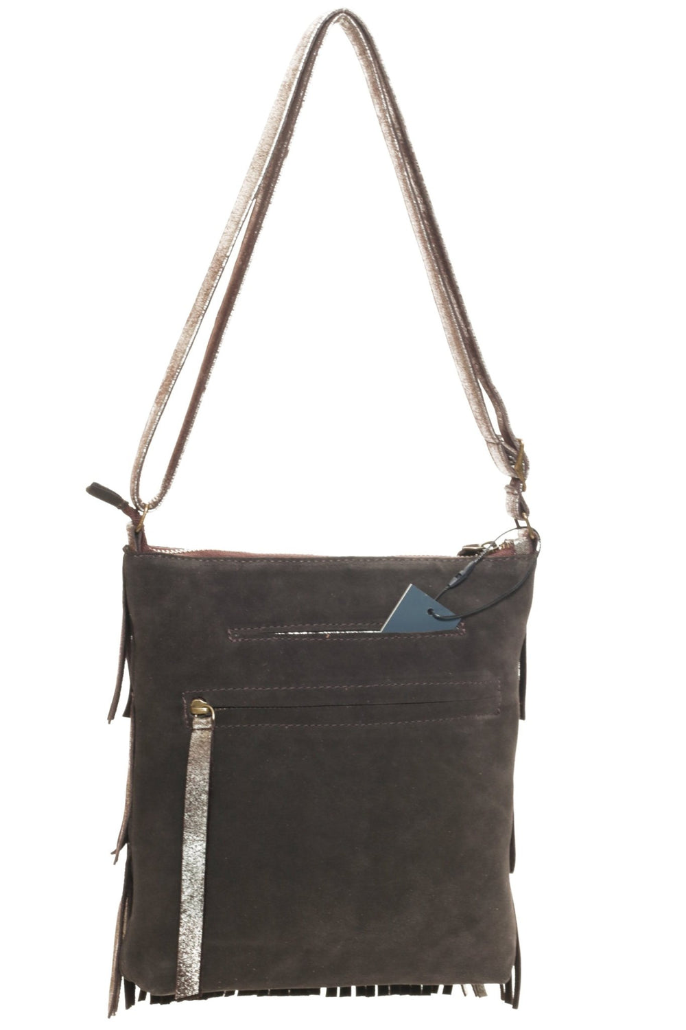 CAPRI Brown Platinum - Carla Mancini Handbags