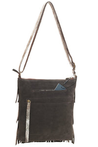 CAPRI Brown Platinum - Carla Mancini Handbags