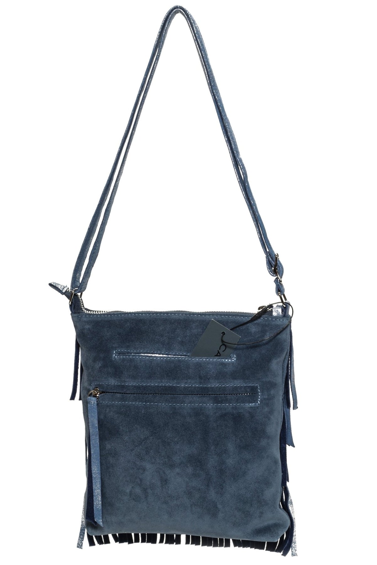 CAPRI Silver Blue - Carla Mancini Handbags