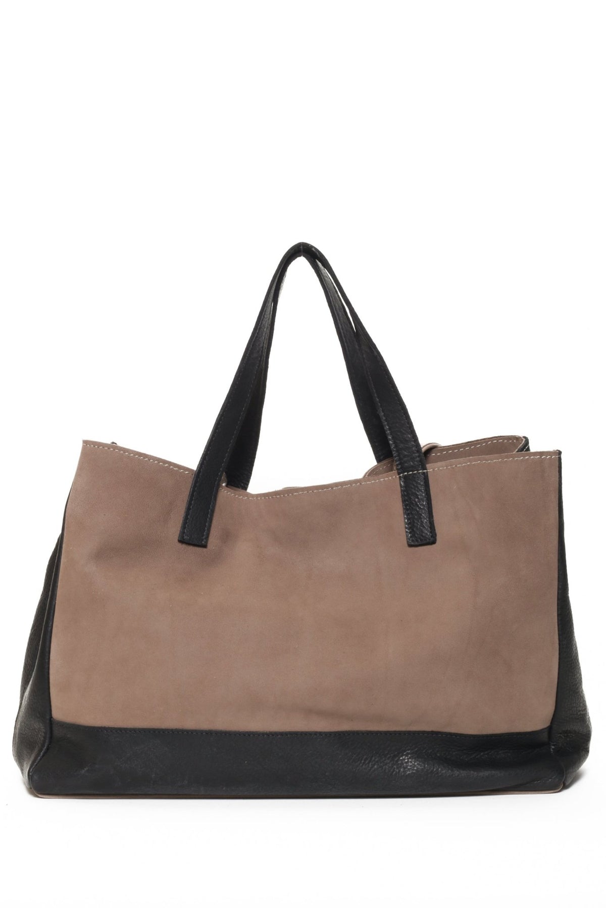 CARLTON Taupe Nubuck - Carla Mancini Handbags