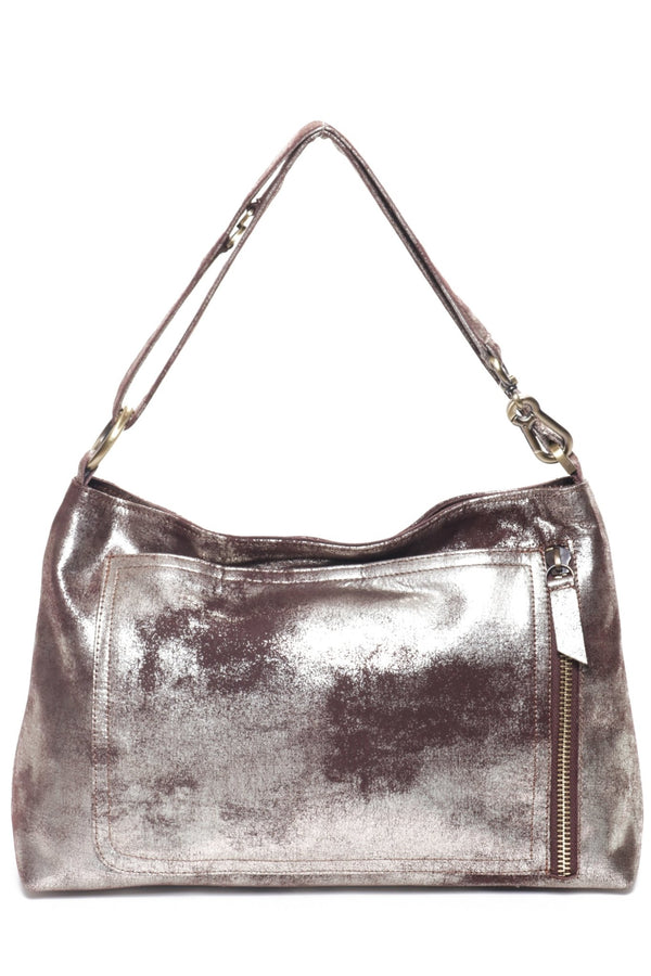 CHARLIE Brown Gold - Carla Mancini Handbags