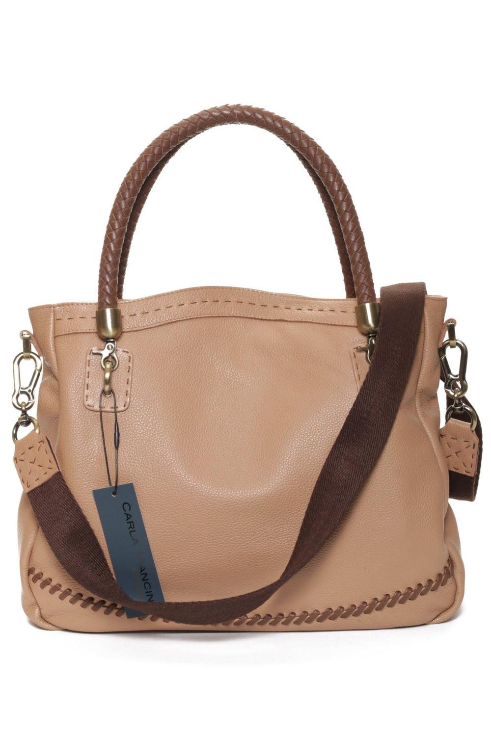 CINDY Cappuccino - Carla Mancini Handbags