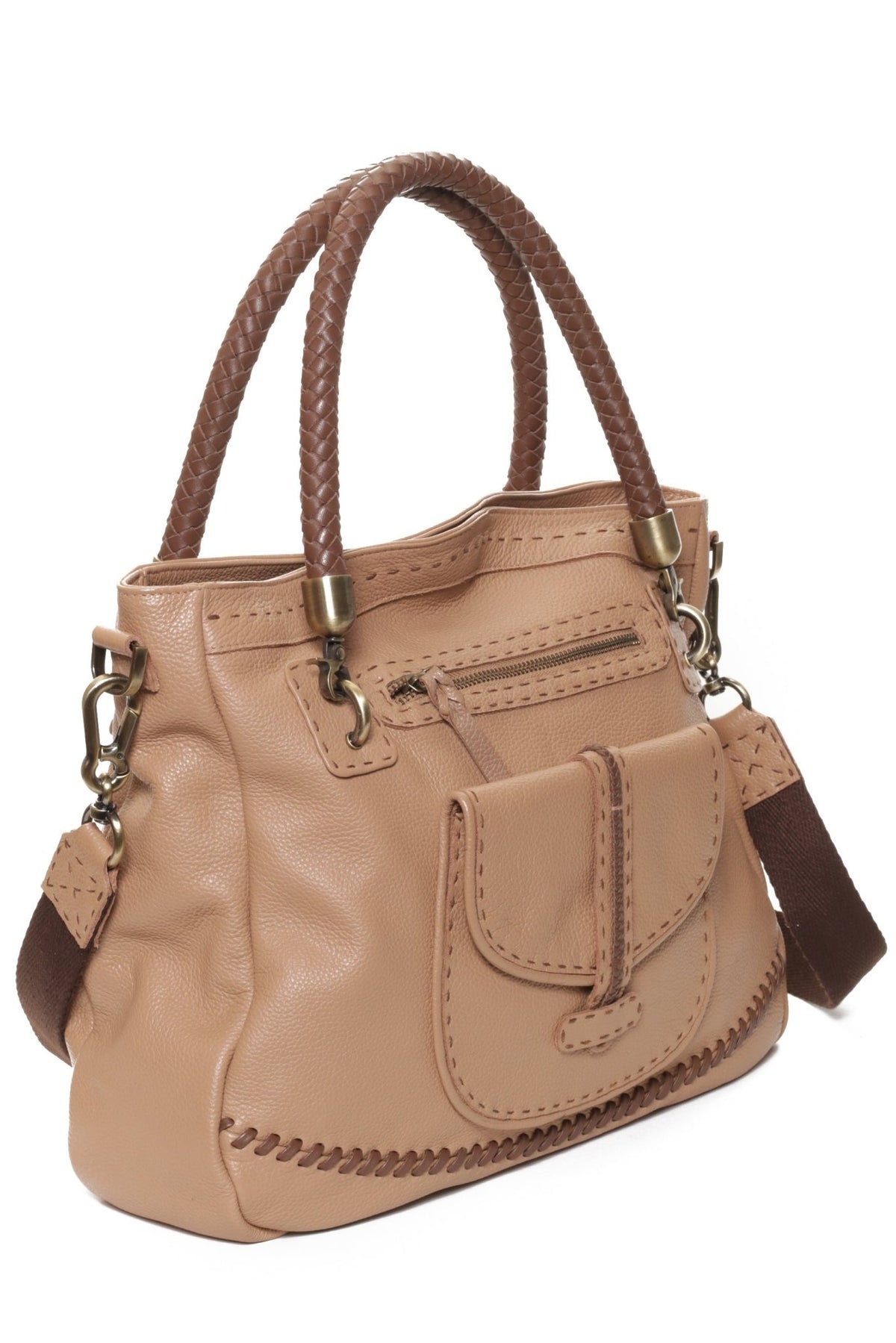 CINDY Cappuccino - Carla Mancini Handbags