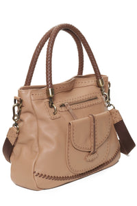 CINDY Cappuccino - Carla Mancini Handbags