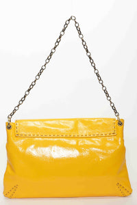 CM56 Patent Yellow - Carla Mancini Handbags
