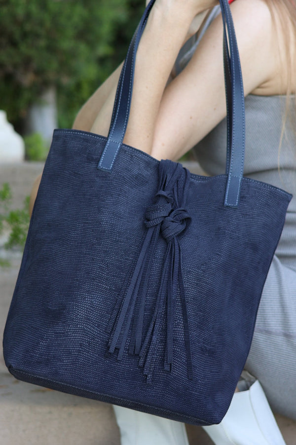 DUSTIN Navy Vesuvio - Carla Mancini Handbags