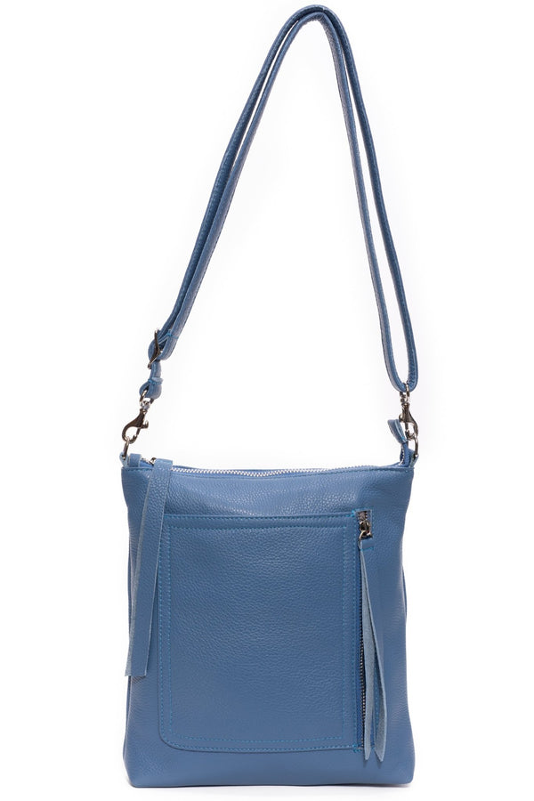 EMMA Aqua Blue - Carla Mancini Handbags