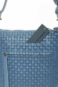 EMMA Azur Woven - Carla Mancini Handbags