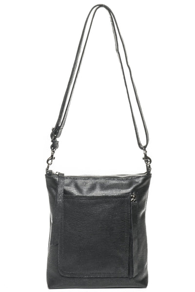 EMMA Black Pitone - Carla Mancini Handbags