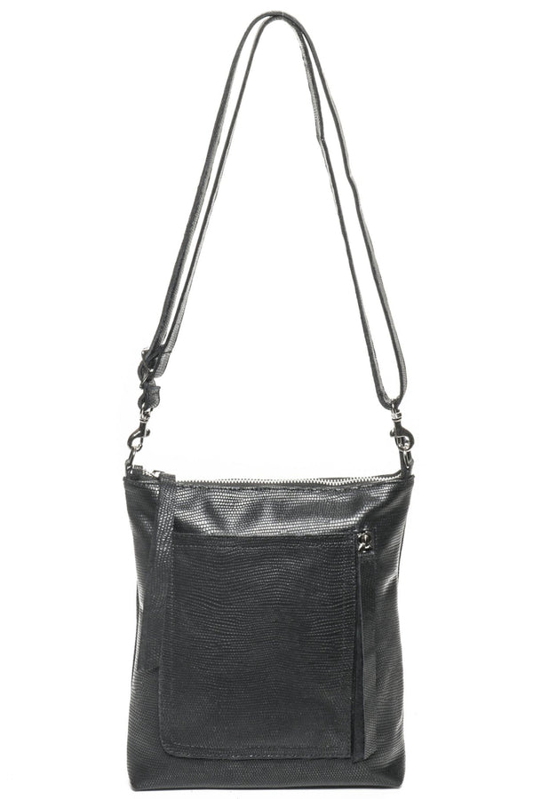 EMMA Black Pitone - Carla Mancini Handbags