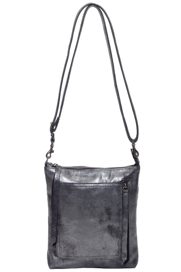 EMMA Black Silver - Carla Mancini Handbags