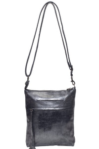 EMMA Black Silver - Carla Mancini Handbags