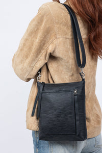 EMMA Black Spago - Carla Mancini Handbags