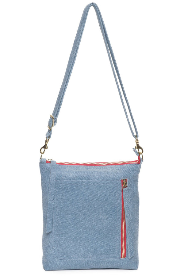 EMMA Denim Red - Carla Mancini Handbags