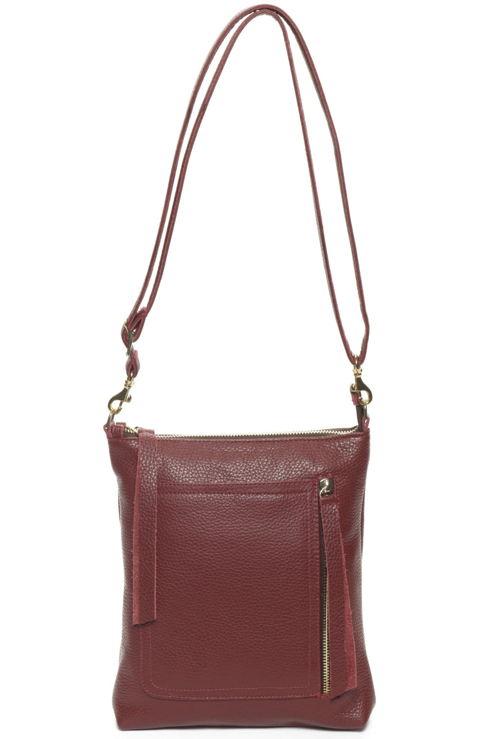EMMA Merlot Gold - Carla Mancini Handbags