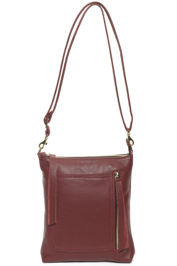 EMMA Merlot Gold - Carla Mancini Handbags