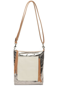 EMMA Met Silver Multi - Carla Mancini Handbags