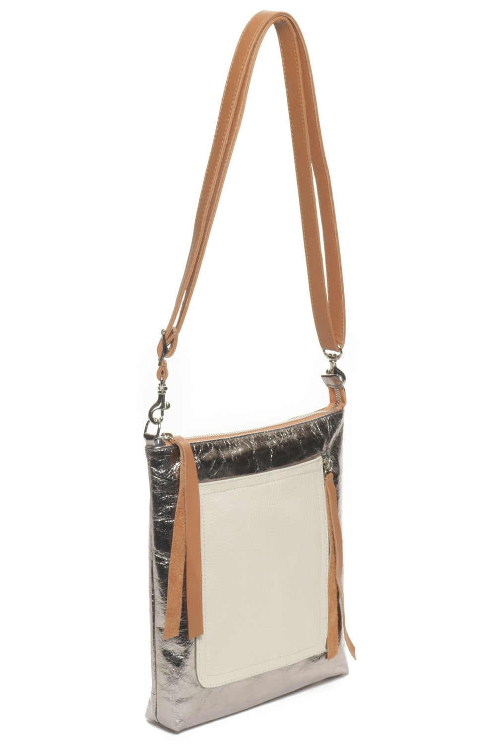EMMA Met Silver Multi - Carla Mancini Handbags