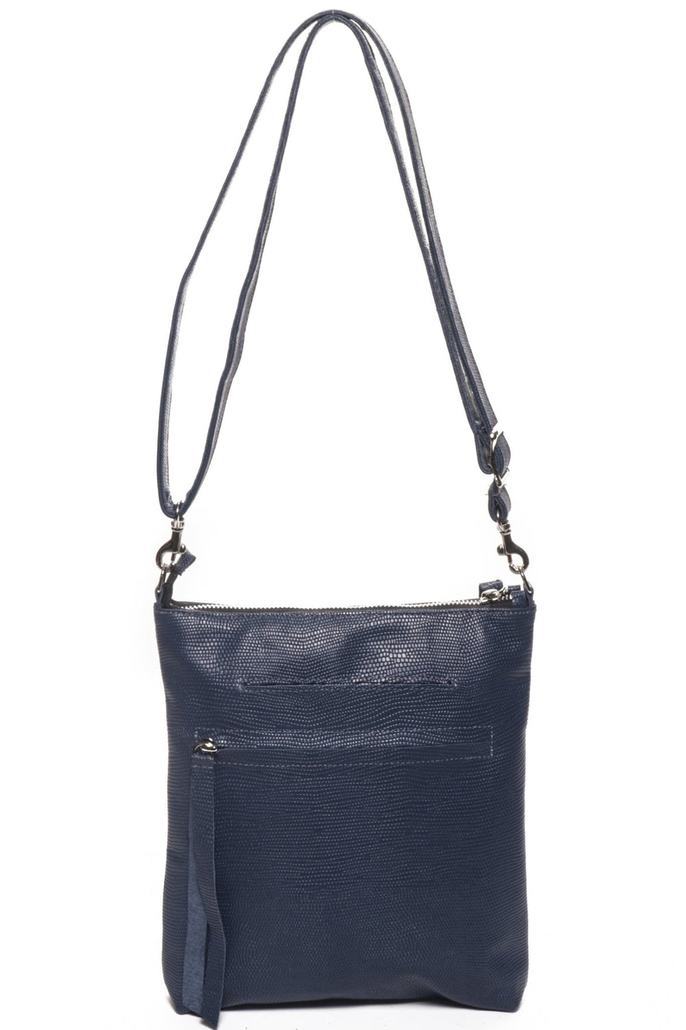 EMMA Navy Pitone - Carla Mancini Handbags