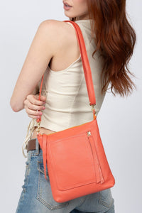 EMMA Orange - Carla Mancini Handbags