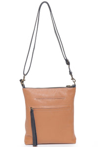 EMMA Tan OW Black - Carla Mancini Handbags