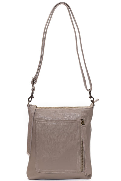 EMMA Taupe - Carla Mancini Handbags
