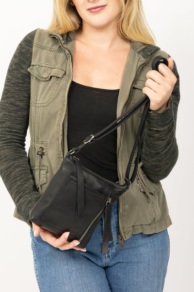ETHAN Black - Carla Mancini Handbags