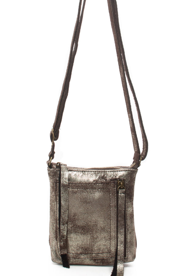 ETHAN Brown Platinum - Carla Mancini Handbags