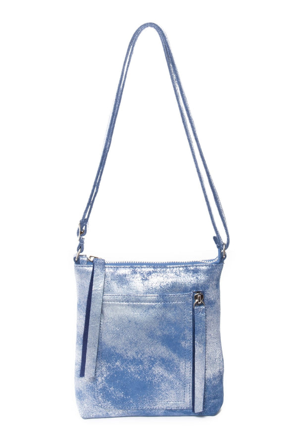 ETHAN Silver Blue - Carla Mancini Handbags
