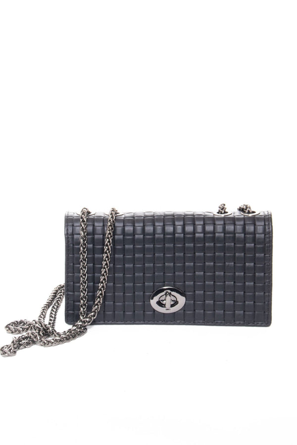 GRAYSON Black Woven - Carla Mancini Handbags