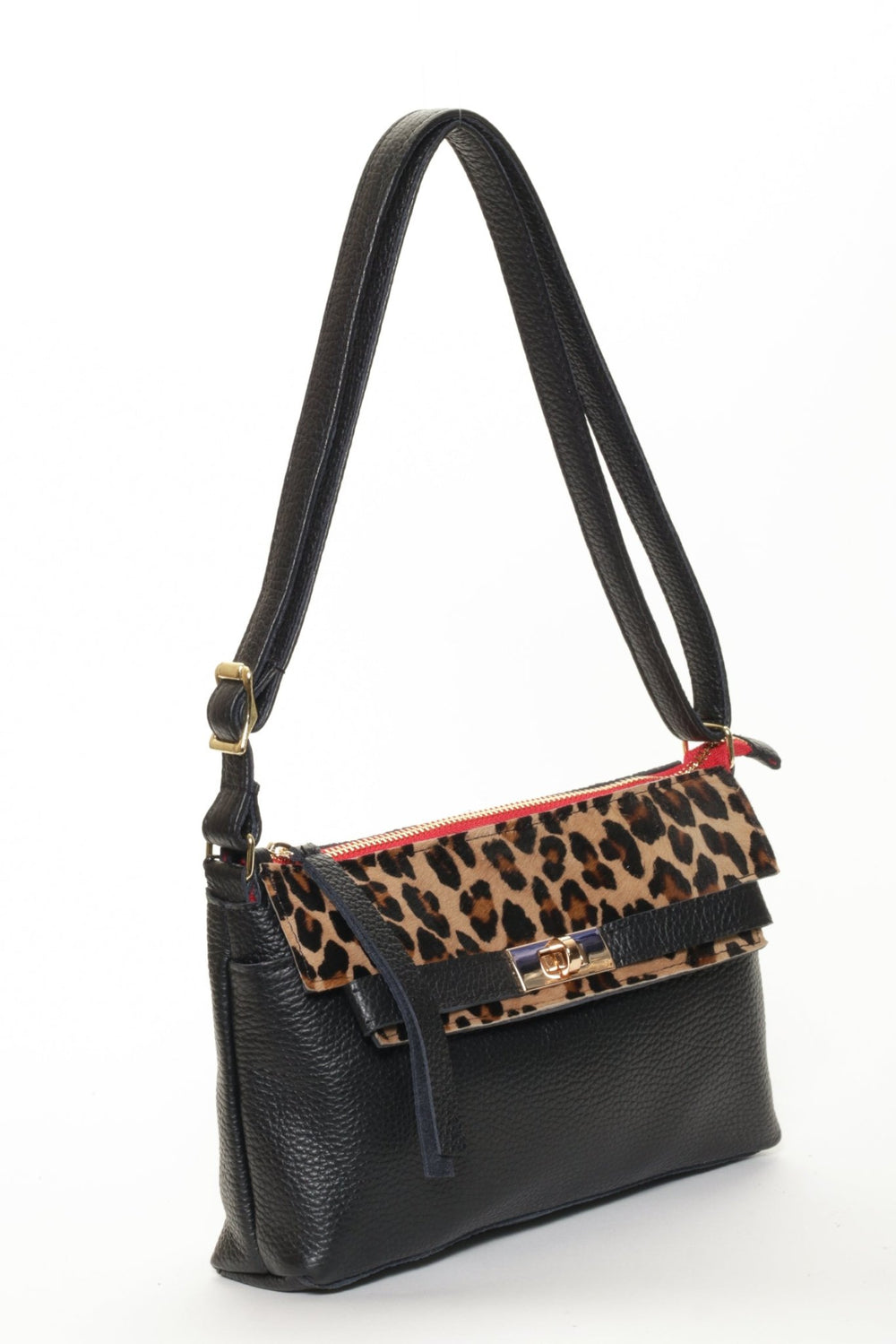 KAIA Black Leo - Carla Mancini Handbags