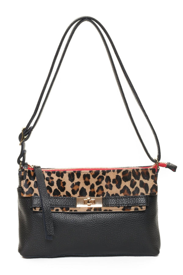 KAIA Black Leo - Carla Mancini Handbags