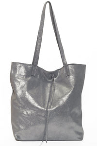 KEYRA Grey Shimmer - Carla Mancini Handbags