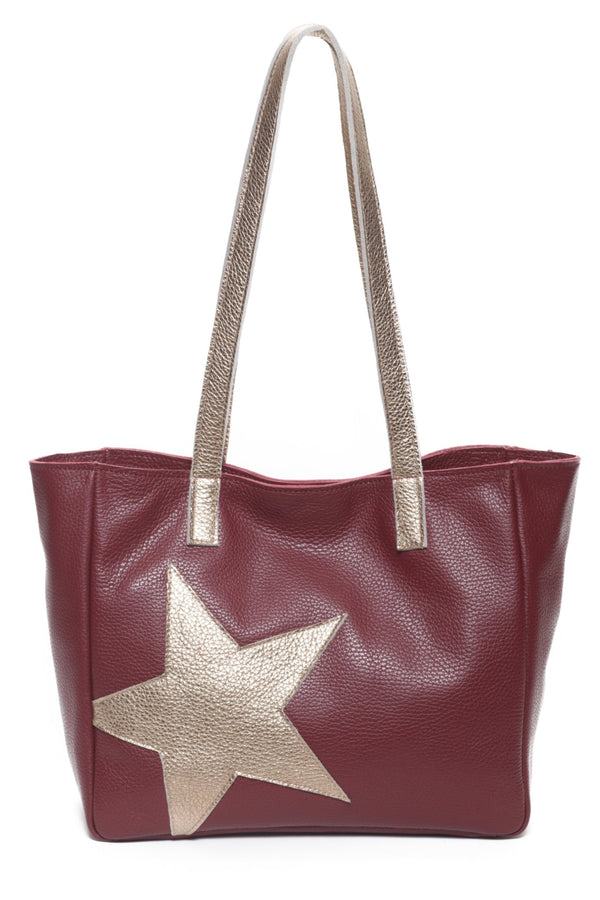 LINA Merlot Star - Carla Mancini Handbags