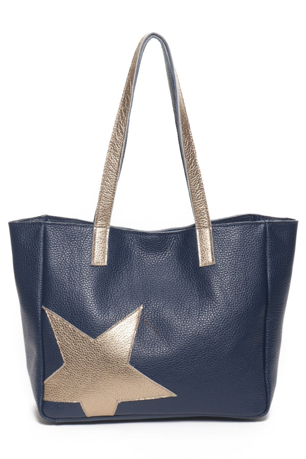 LINA Navy Star - Carla Mancini Handbags