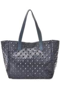 LINA Navy Studded - Carla Mancini Handbags