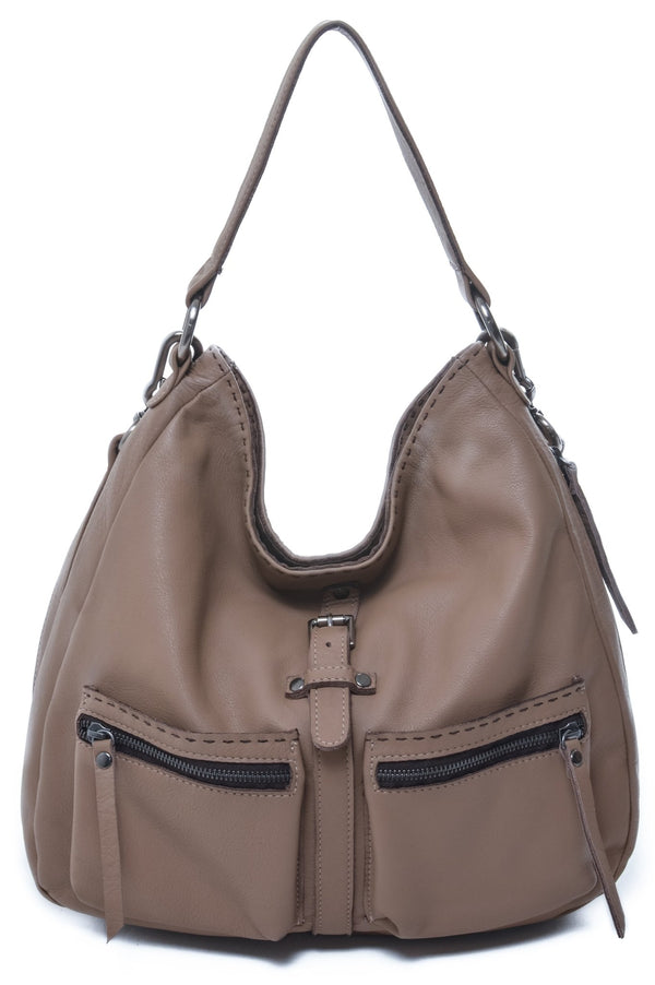 MADISON Taupe - Carla Mancini Handbags