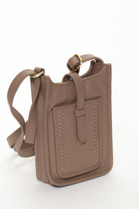 MINI DORIAN Taupe - Carla Mancini Handbags