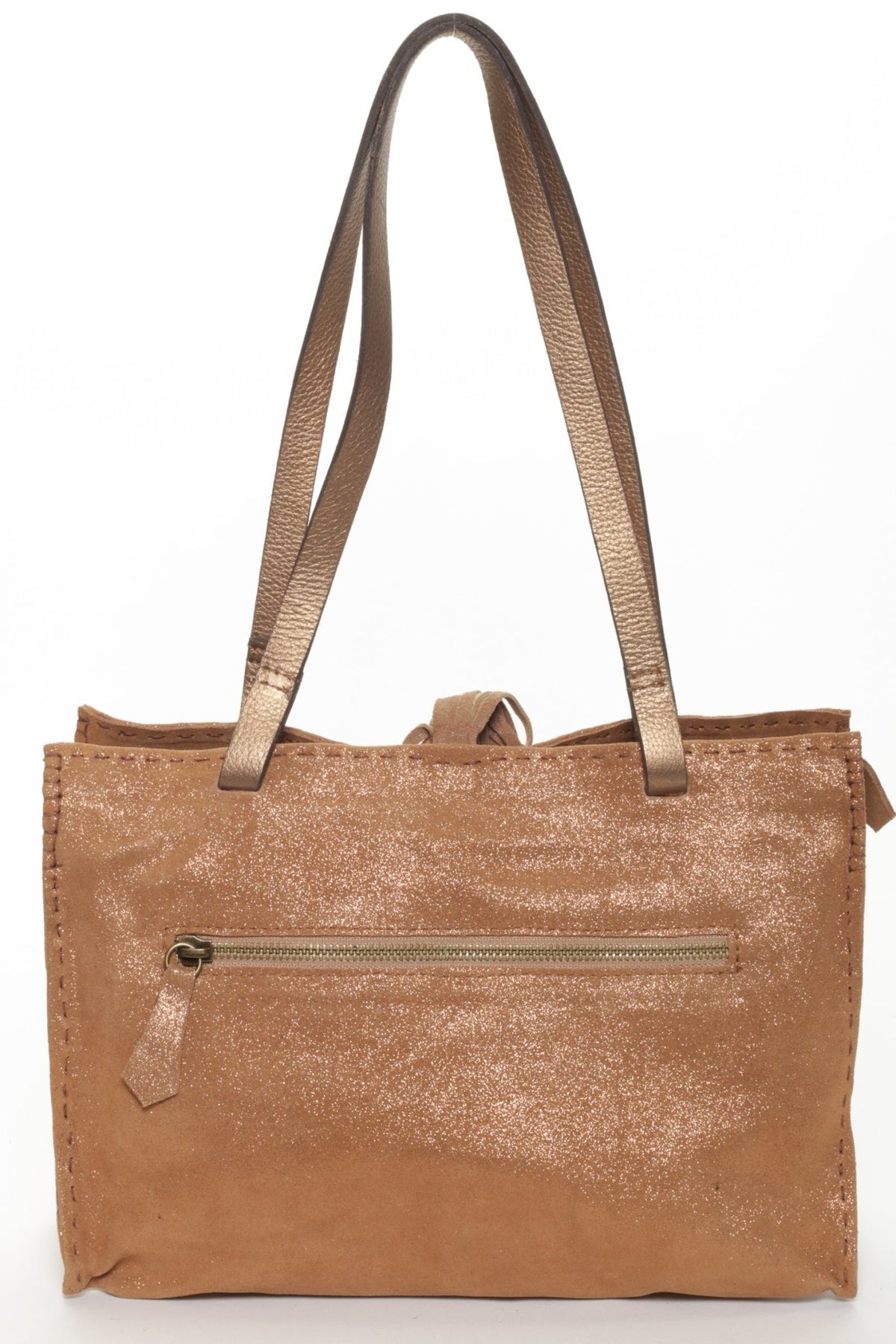 MONTE CARLO Tan Shimmer - Carla Mancini Handbags